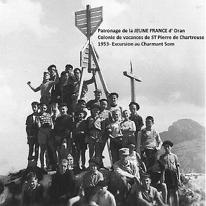 COLO JEUNE FRANCE 1953 Excursion au Charmant Som
